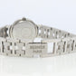 Genuine HERMES Stainless Steel 24mm Round Clipper Quartz Watch White.