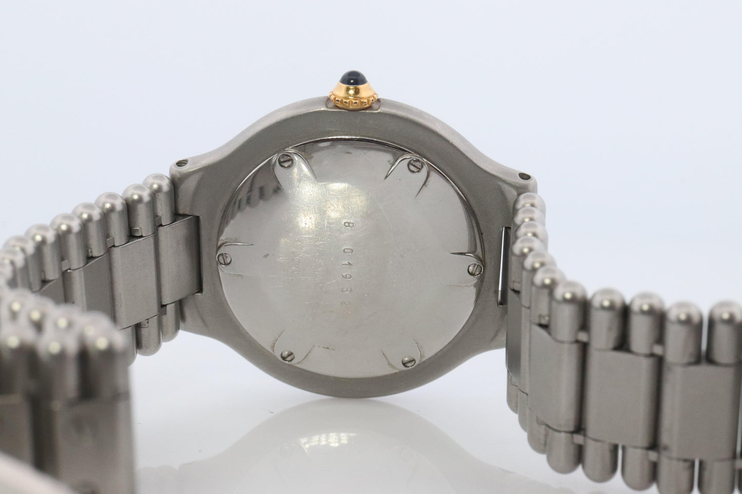 Genuine Cartier B01952 Watch. Must de Cartier 21 Stainless Steel Quartz Watch.