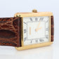 Vintage 18k Gucci Tank Watch. 18k Yellow Gold Gucci 710L Wrist Watch.