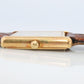 Vintage 18k Gucci Tank Watch. 18k Yellow Gold Gucci 710L Wrist Watch.