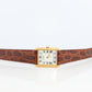 Vintage 18k Gucci Tank Watch. 18k Yellow Gold Gucci 710L Wrist Watch.