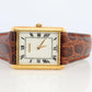 Vintage 18k Gucci Tank Watch. 18k Yellow Gold Gucci 710L Wrist Watch.