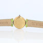 Genuine Cartier Watch. Must de Cartier Vendome Round Argent Vermeil White Face