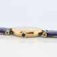 Genuine Cartier Watch. Must de Cartier Vendome Round Argent Vermeil White Face