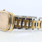 Genuine HERMES RALLYE XL Stainless Steel 25mm RA1.240 Quartz Watch Champagne.