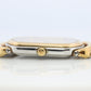 Genuine HERMES RALLYE XL Stainless Steel 25mm RA1.240 Quartz Watch Champagne.