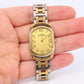 Genuine HERMES RALLYE XL Stainless Steel 25mm RA1.240 Quartz Watch Champagne.
