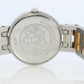 Genuine HERMES Windsor SS 24mm Round Quartz Watch White Dial