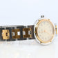 Genuine HERMES Stainless Steel 24mm Round Clipper Quartz Watch Champagne.
