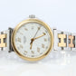 Genuine HERMES METEORE SS 28mm Round Quartz Watch White Dial