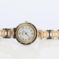 Genuine HERMES Stainless Steel 30mm Round Clipper Quartz Watch White.