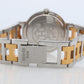 Genuine HERMES Stainless Steel 30mm Round Clipper Quartz Watch White.