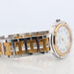 Genuine HERMES Stainless Steel 30mm Round Clipper Quartz Watch White.