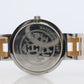 Genuine HERMES Stainless Steel 30mm Round Clipper Quartz Watch White.