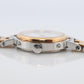 Genuine HERMES Stainless Steel 24mm Round Clipper Quartz Watch White Dial.