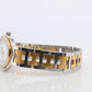 Genuine HERMES Stainless Steel 24mm Round Clipper Quartz Watch White Dial.