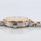 Genuine HERMES Stainless Steel 24mm Round Clipper Quartz Watch Champagne Dial.