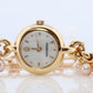 Mikimoto Watch. Mikimoto Pearl Dangle Bracelet Ladies Watch. MOP Dial