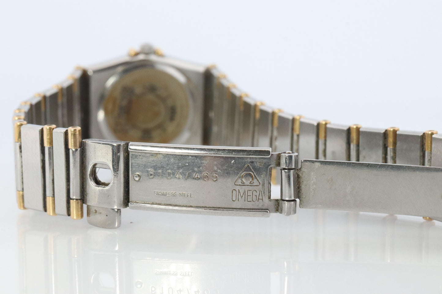 Omega Watch. Ladies Omega 796.1080 Constellation 18k YG and SS.