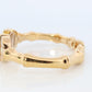 Vintage GUCCI Bangle 6800L Watch Gucci Ladies Bangle Gold Tone Bamboo Wristwatch