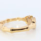Vintage GUCCI Bangle 6800L Watch Gucci Ladies Bangle Gold Tone Bamboo Wristwatch