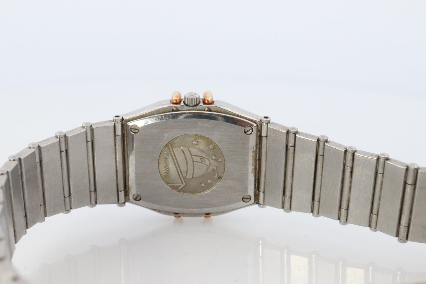 Omega Watch. Ladies Omega 1455 Constellation 18k YG and SS.