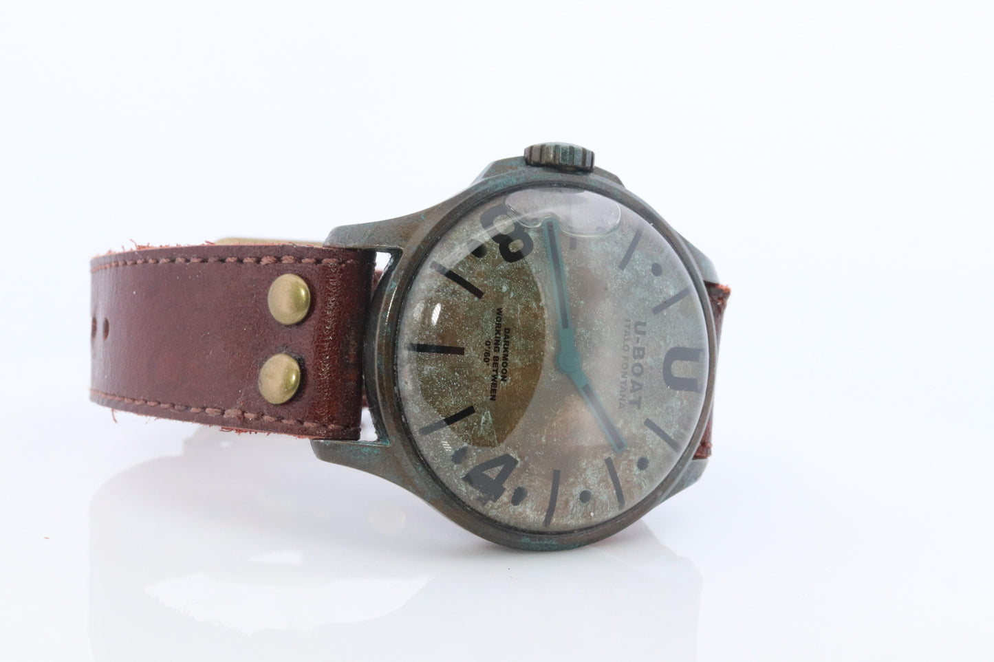 UBOAT Mens Watch. U-Boat Capsoil Darkmoon Unico. Italo Fontana PREOWNED!