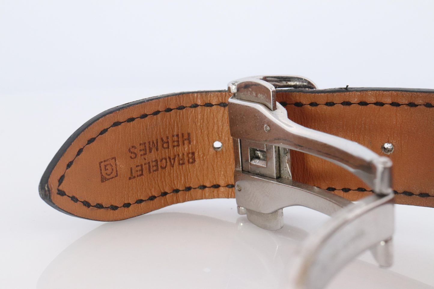 Genuine HERMES H1.710 Watch. Hermes Nomade Automatic Quartz Hybrid