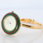 Vintage GUCCI Quartz 11/12.2  Watch. Gucci Ladies Bangle Interchange Bezel watch