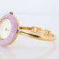 Vintage GUCCI Quartz 11/12.2  Watch. Gucci Ladies Bangle Interchange Bezel watch