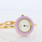 Vintage GUCCI Quartz 11/12.2  Watch. Gucci Ladies Bangle Interchange Bezel watch