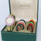 Vintage GUCCI Quartz 11/12.2  Watch. Gucci Ladies Bangle Interchange Bezel watch