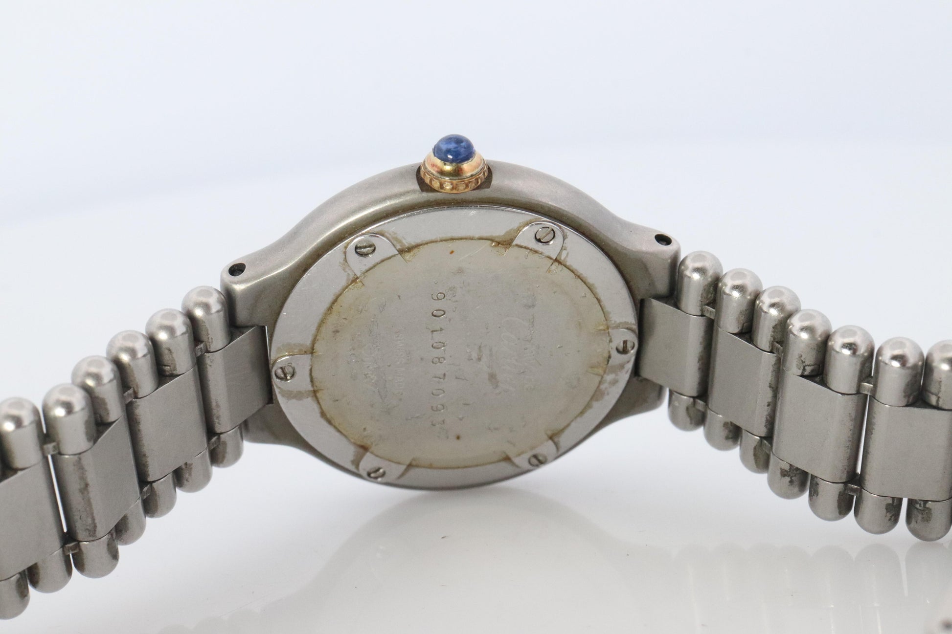 Genuine Cartier 9010 Watch. Must de Cartier 21 Stainless Steel Quartz Watch.
