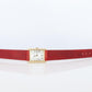 14k OMEGA x Tiffany & Co Tank Watch. 14k Yellow Manual Windup Omega