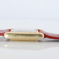 14k OMEGA x Tiffany & Co Tank Watch. 14k Yellow Manual Windup Omega