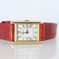 14k OMEGA x Tiffany & Co Tank Watch. 14k Yellow Manual Windup Omega
