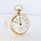 18k Tiffany and Co Pocket Watch. Antique 18k YG Tiffany Mechanical Watch. 30mm