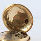 18k Tiffany and Co Pocket Watch. Antique 18k YG Tiffany Mechanical Watch. 30mm