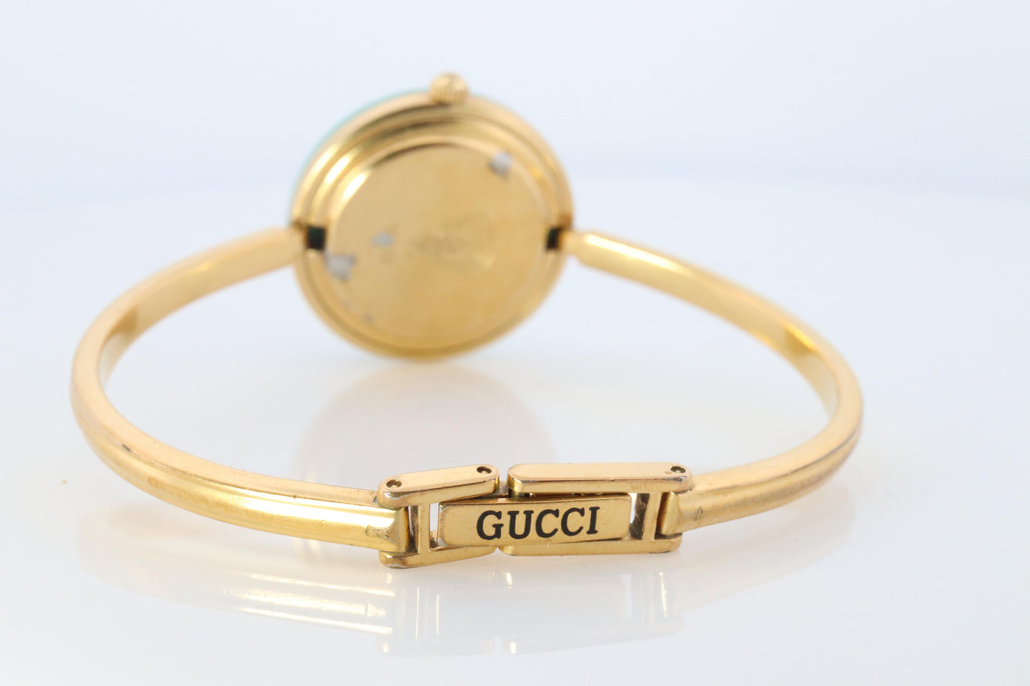 Vintage GUCCI Quartz 11/12  Watch. Gucci Ladies Bangle Interchange Bezel watch