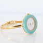 Vintage GUCCI Quartz 11/12  Watch. Gucci Ladies Bangle Interchange Bezel watch