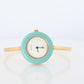 Vintage GUCCI Quartz 11/12  Watch. Gucci Ladies Bangle Interchange Bezel watch