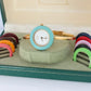 Vintage GUCCI Quartz 11/12  Watch. Gucci Ladies Bangle Interchange Bezel watch