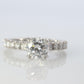 Harry Winston Diamond Ring. Round Diamond Engagement Solitaire PT950 Platinum.