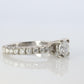 Harry Winston Diamond Ring. Round Diamond Engagement Solitaire PT950 Platinum.