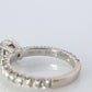 Harry Winston Diamond Ring. Round Diamond Engagement Solitaire PT950 Platinum.