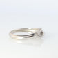 Carrera Y Carrera 18k Band. Carrera Y Carrera 750 White Gold  Adam Ring.