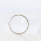 Preowned Van Cleef Arpels band. Genuine VCA PT950 Platinum Tendrement ring.