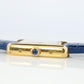 Must de Cartier Tank 2415 Watch. Vermeil ARGENT 925 Medium Tank
