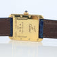 Must de Cartier Tank 2415 Watch. Vermeil ARGENT 925 Medium Tank