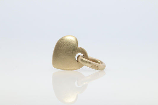 18k POMELATTO Charm. 18k DODO Heart Pendant Bracelet Charm.